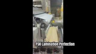 Μηχάνημα πλαστικοποίησης χαρτιού αλουμινόχαρτου scrim kraft